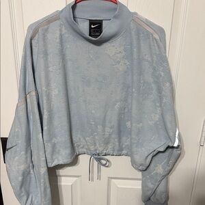 Nike Women's Light Blue Sweatshirt
